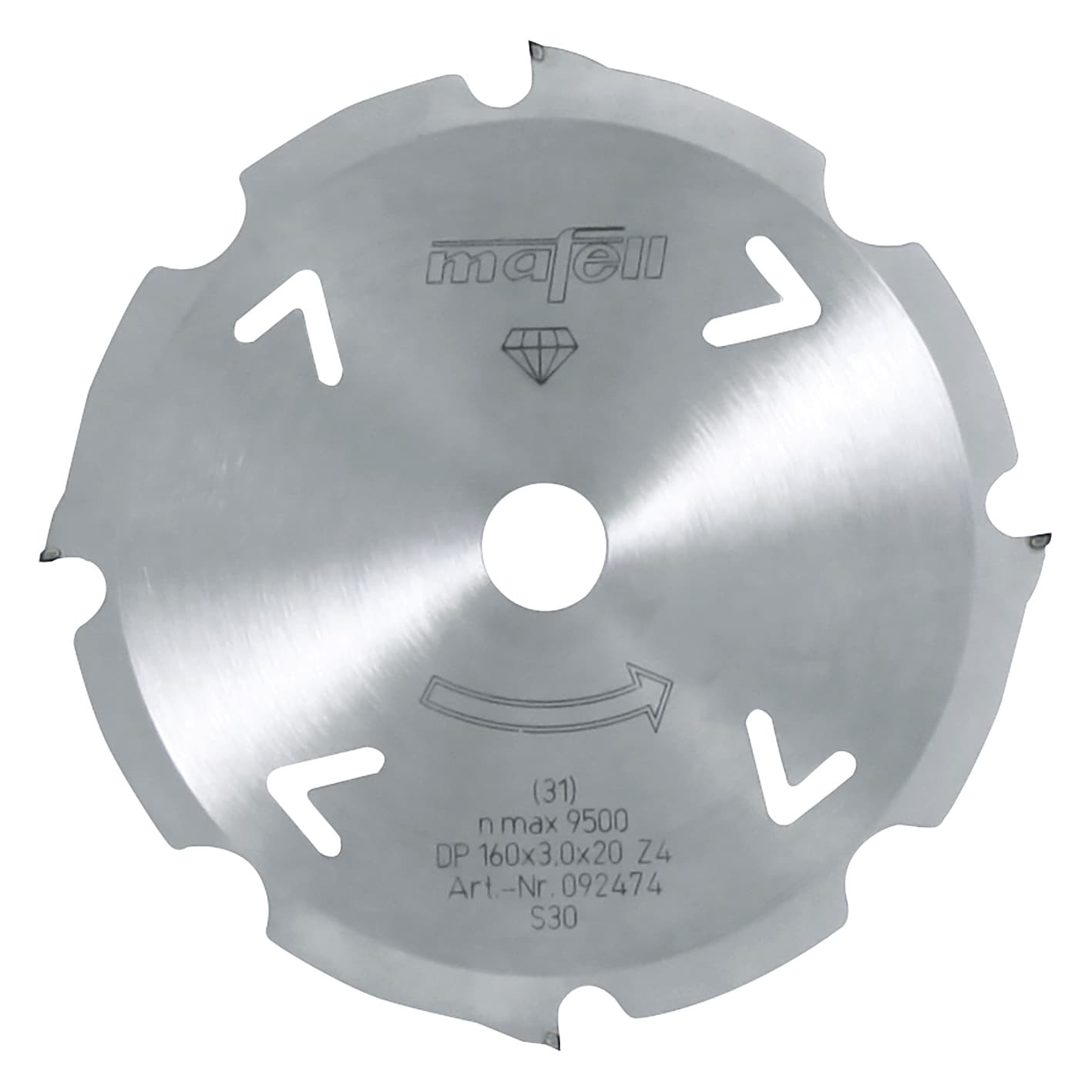Diamantni žagin list Ø 160 mm