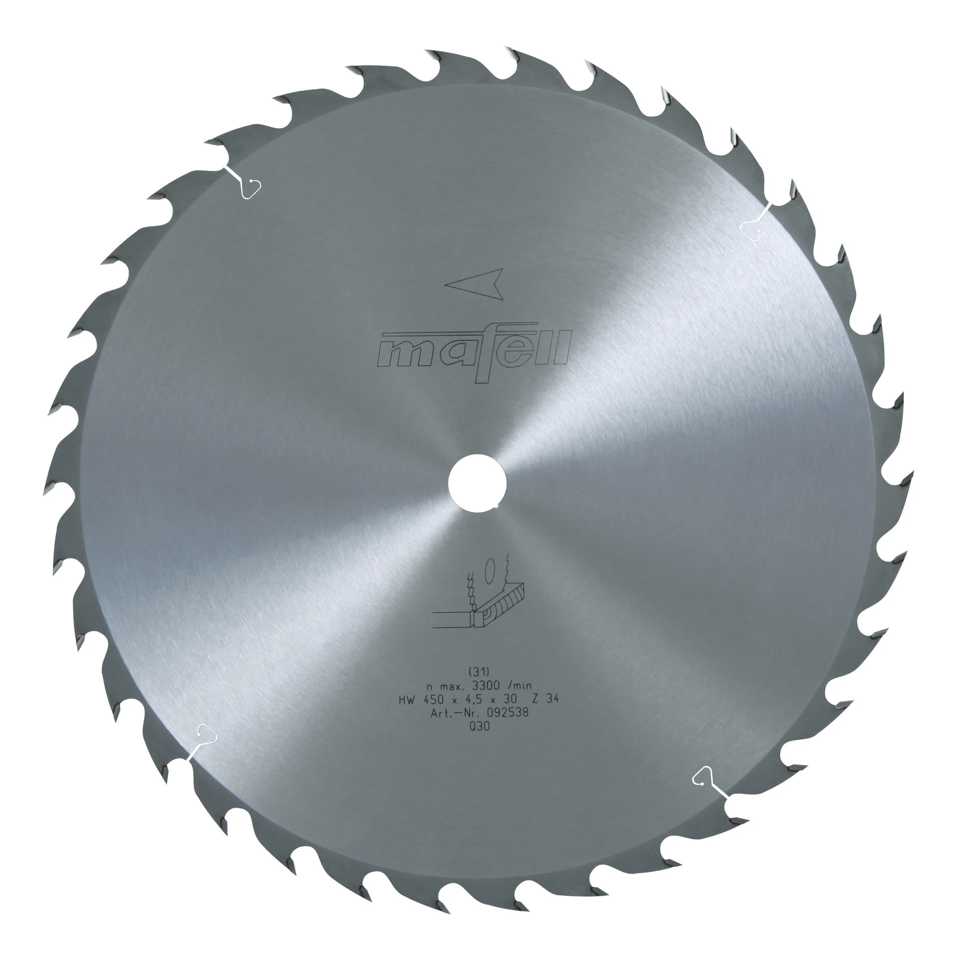 Žagin list HM Ø 450 mm