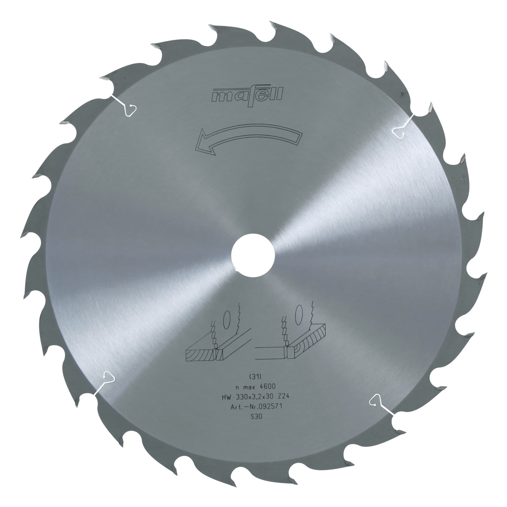 Žagin list HM Ø 330 mm