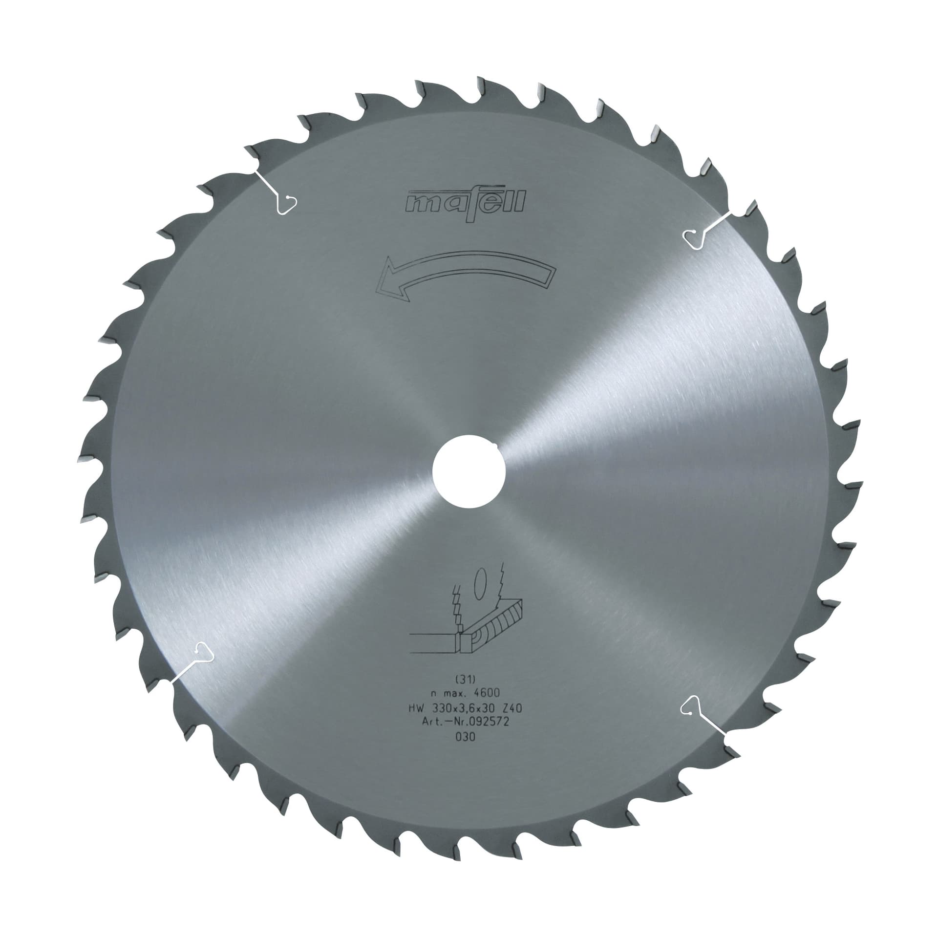 Žagin list HM Ø 330 mm