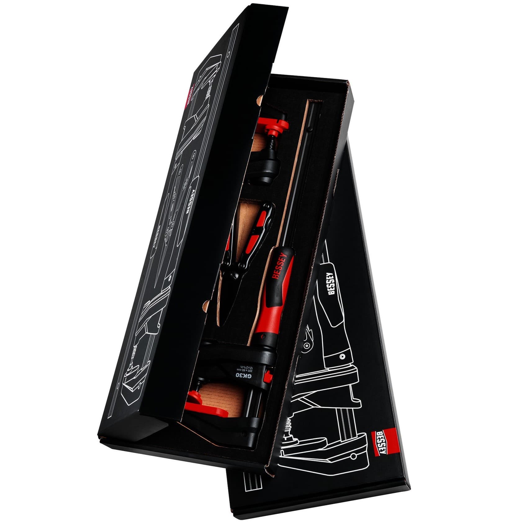 KOMPLET: Zobate spone BESSEY® + Multitool DBST