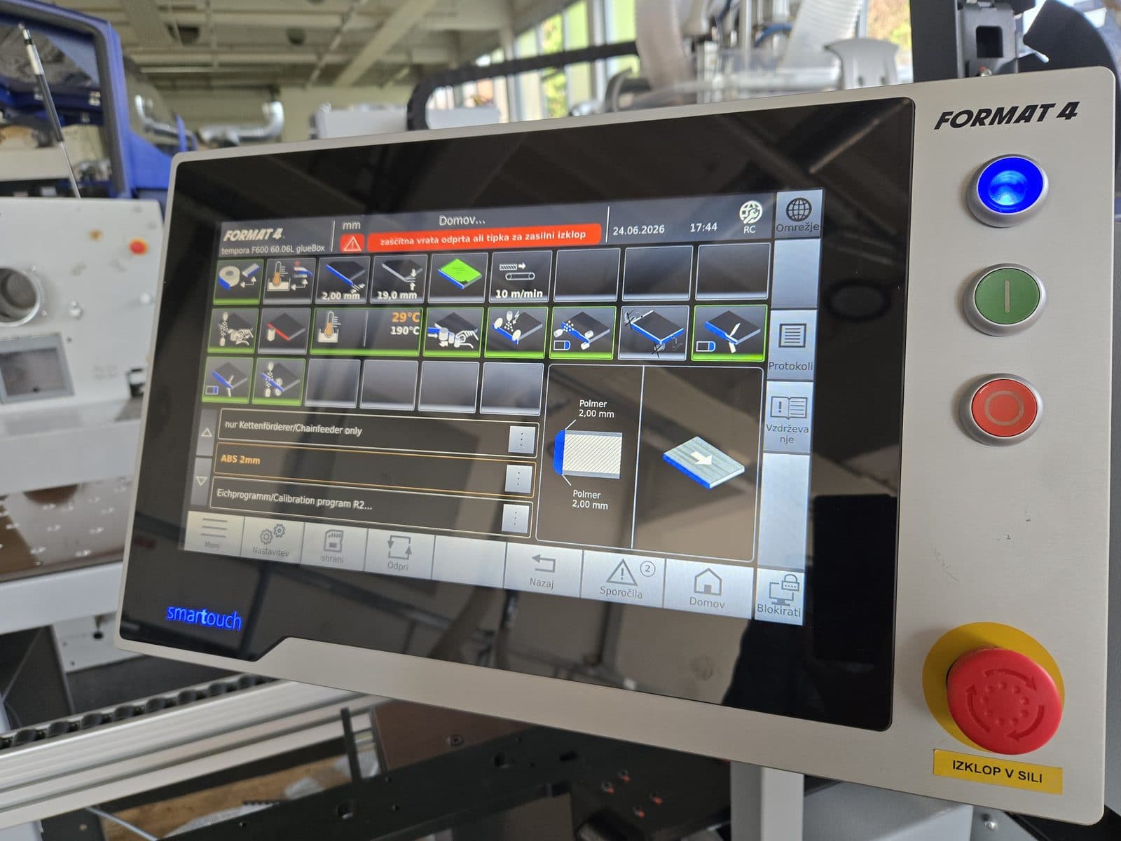 Zaslon na dotik Smartouch s krmiljenjem X-Motion Plus