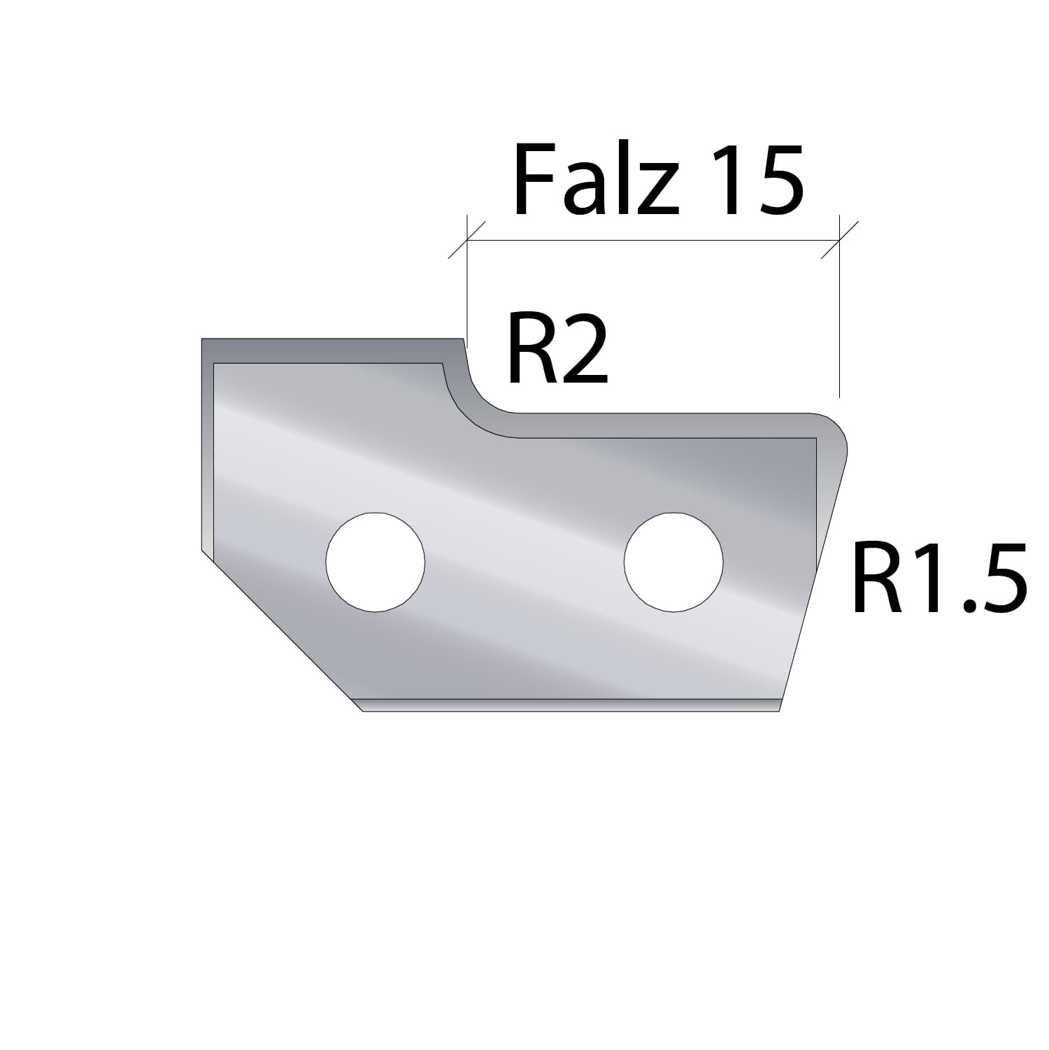 Predrezalnik za rezkar NR.2