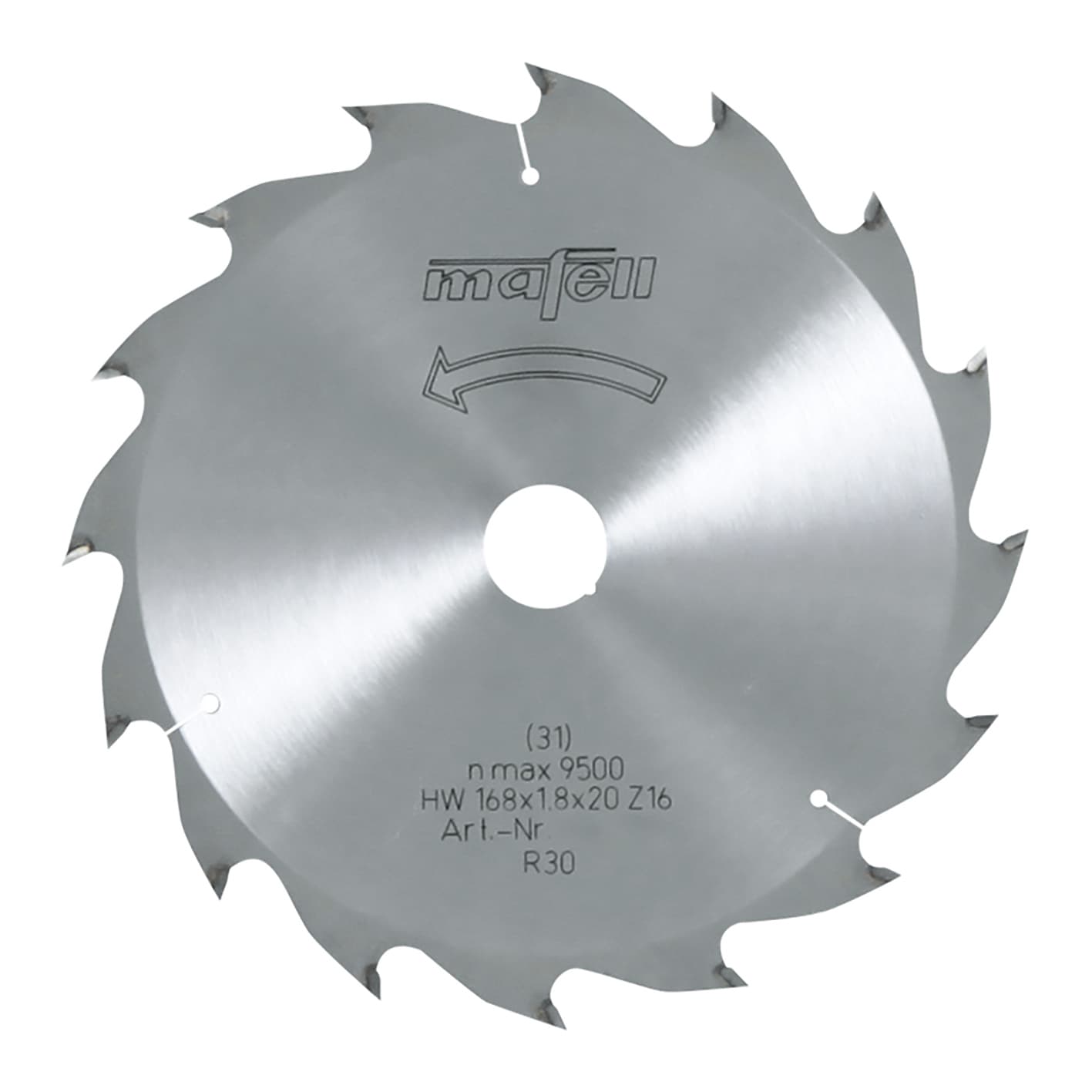 Žagin list HW Ø 168 mm