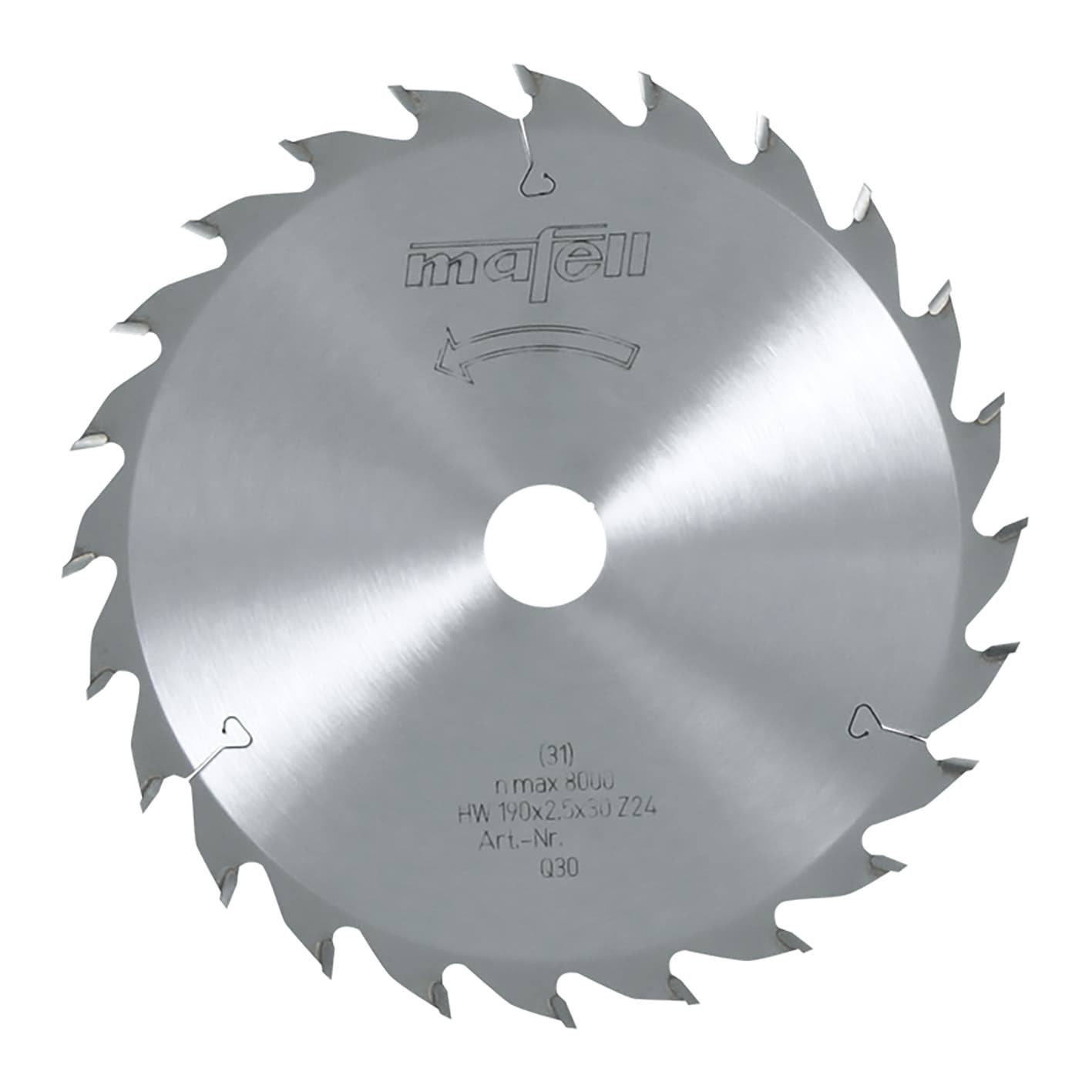 Žagin list HW Ø 168 mm