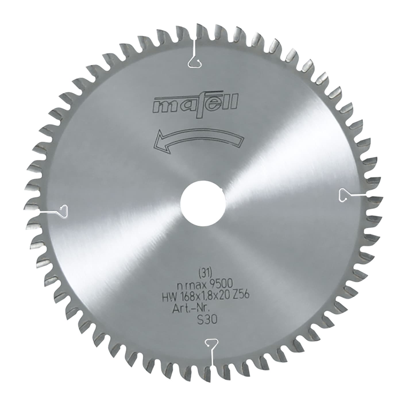 Žagin list HW Ø 168 mm