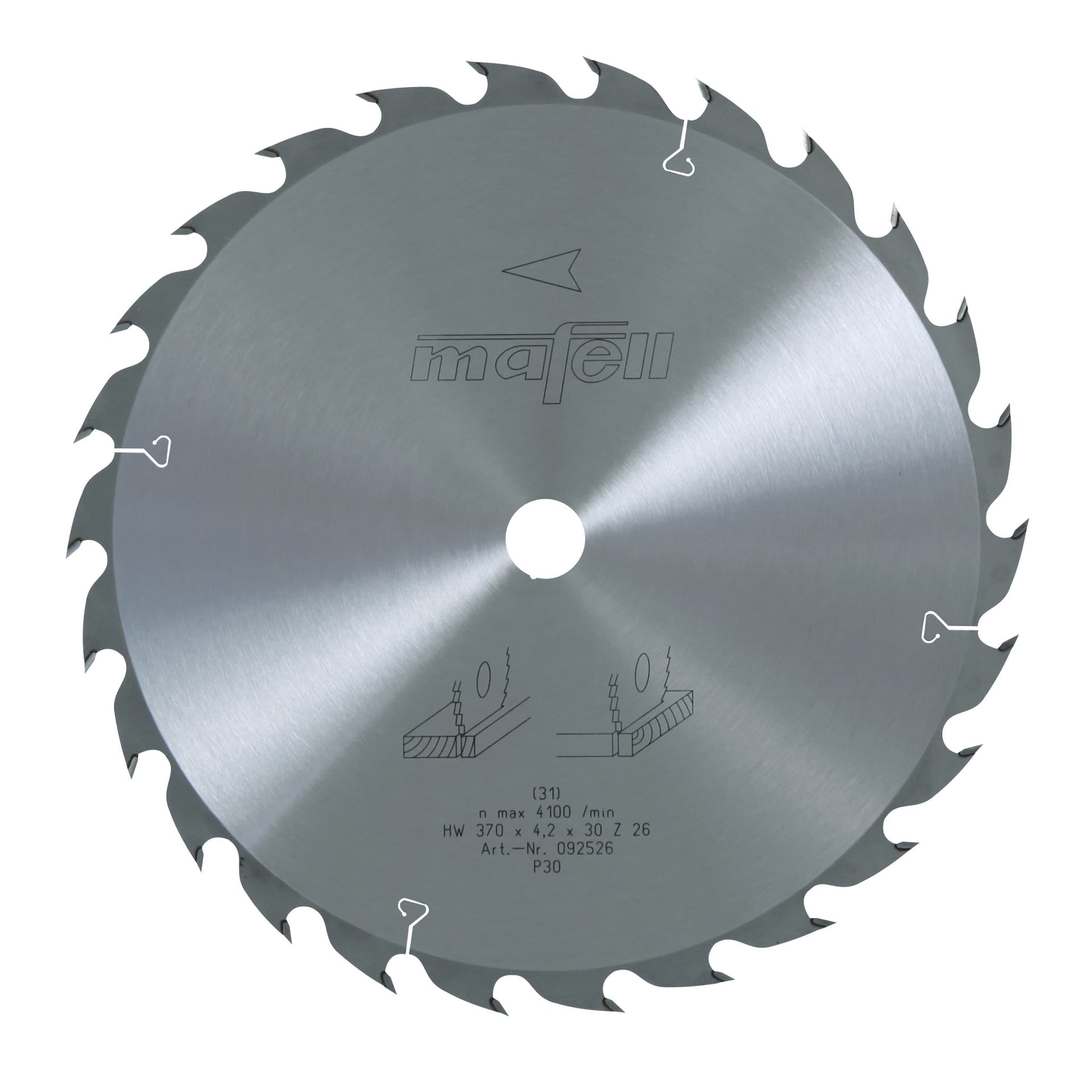 Žagin list HM Ø 370 mm