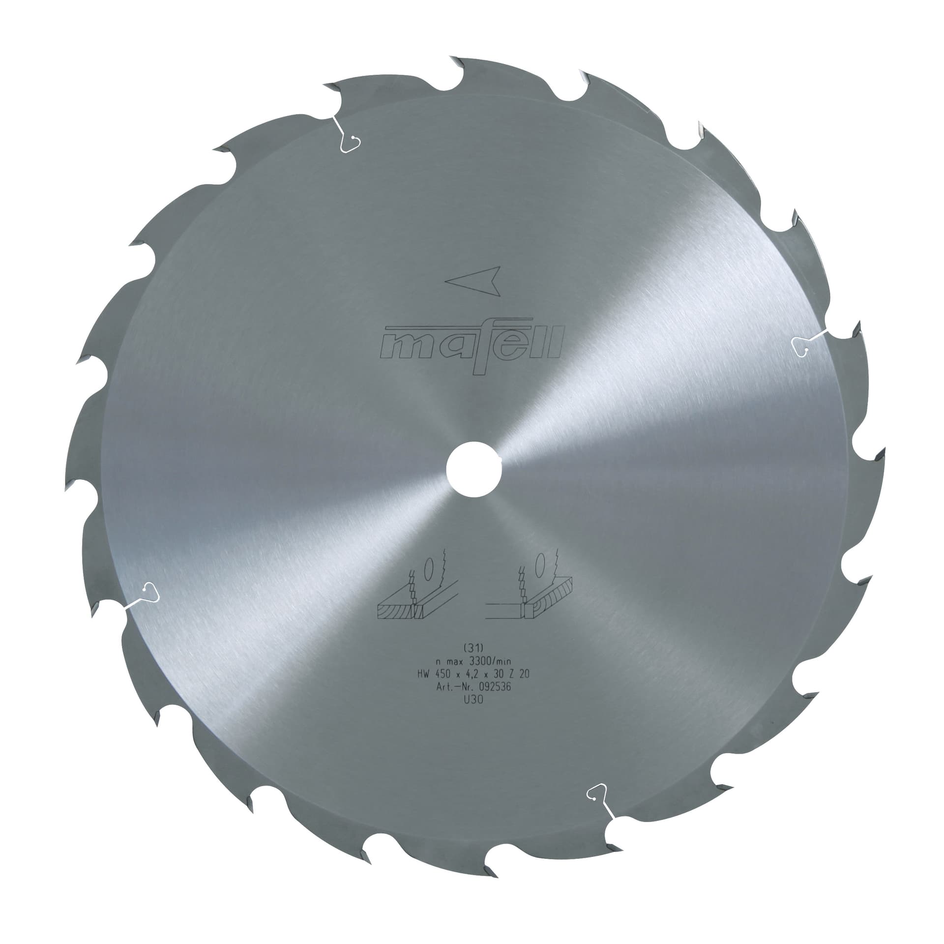 Žagin list HM Ø 450 mm