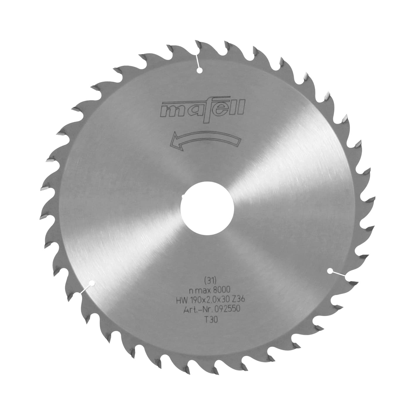 Žagin list HM Ø 190 mm