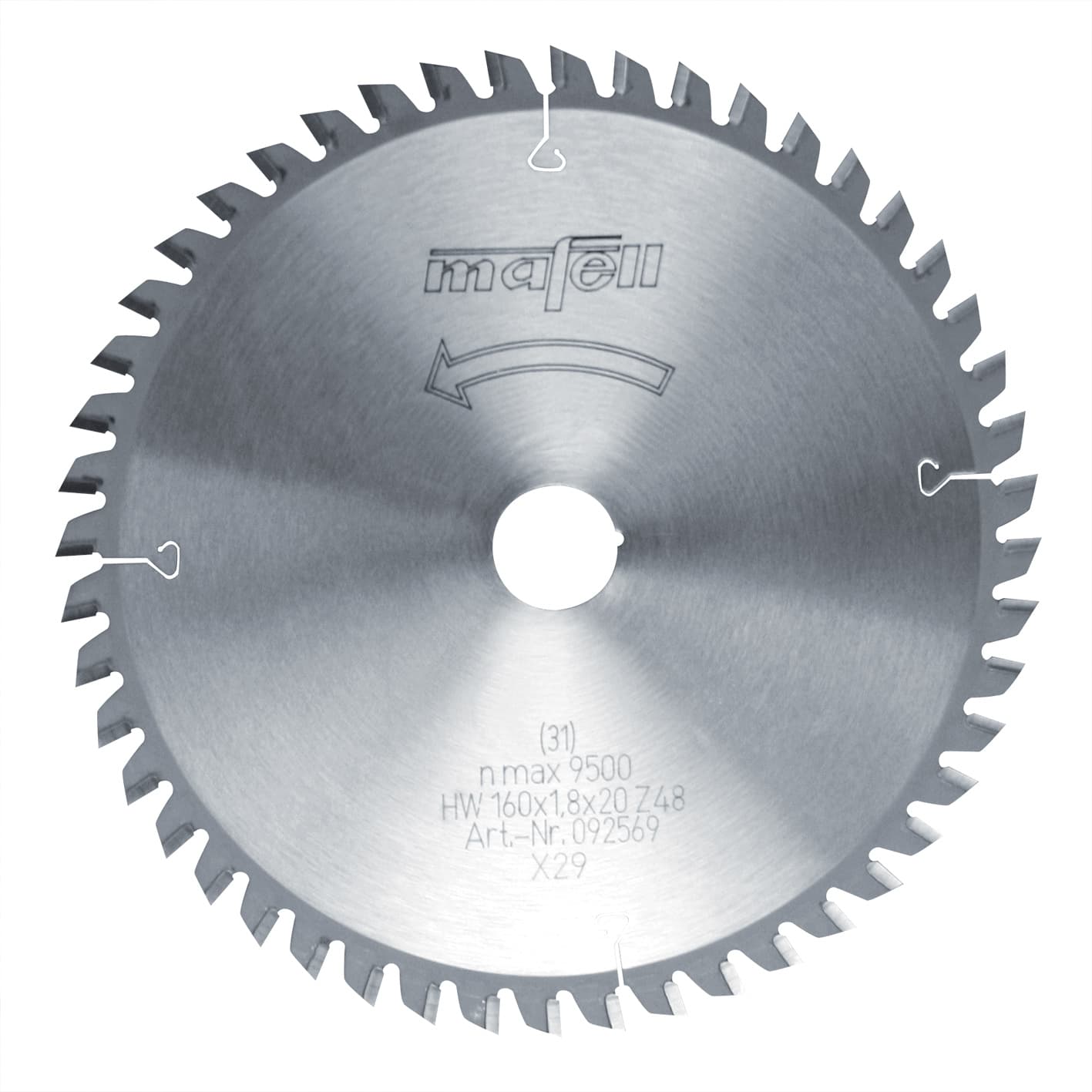 Žagin list HW Ø 160 mm
